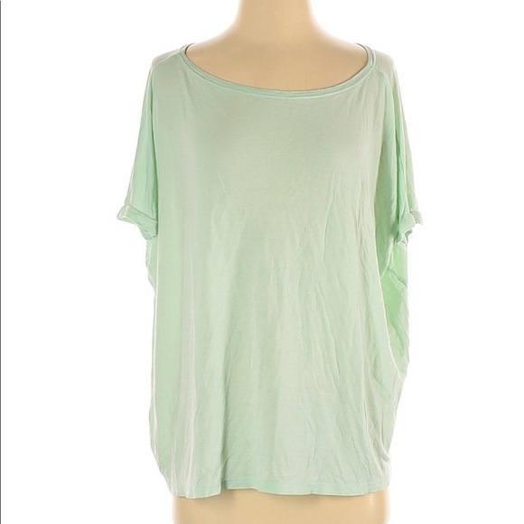 Piko 1988 Short Sleeve Mint bamboo oversized shirt - Picture 1 of 4